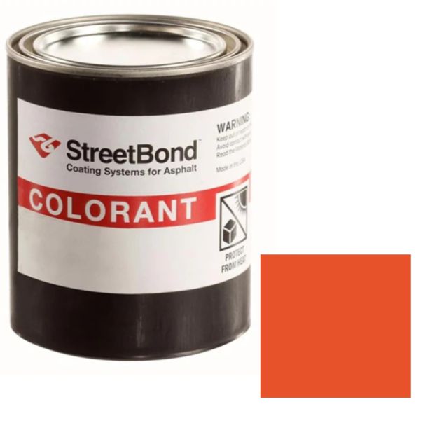 StreetBond SR Safety Colorant Solar Reflective Safety Orange 1 pint